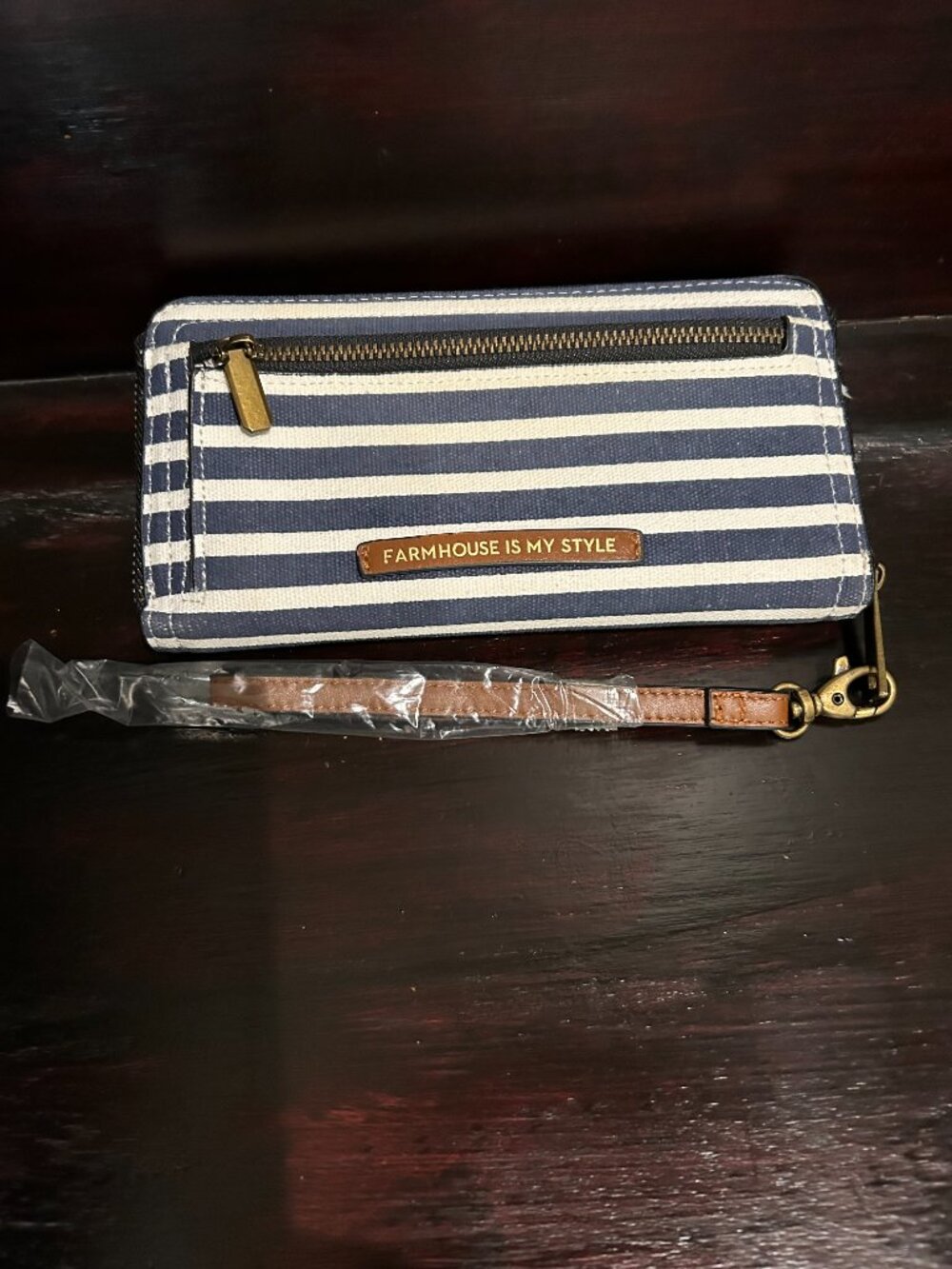 'Farmhouse Is My Style' clutch/wallet